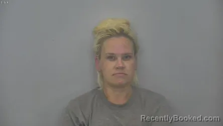 Mugshot of KELLIE KATHLEEN MCAULIFFE booked in Burleigh County, North Dakota on May 21, 2026