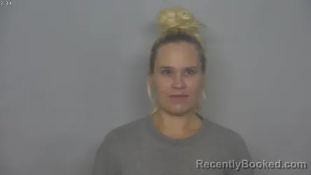 Mugshot of KELLIE KATHLEEN MCAULIFFE booked in Burleigh County, North Dakota on July 7, 2026