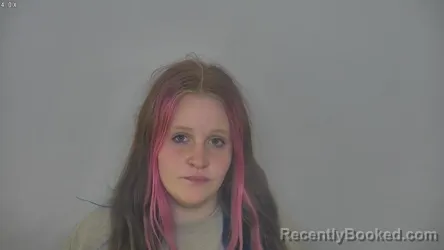 Mugshot of KAYELYNN MERCY NYQUIST booked in Burleigh County, North Dakota on June 25, 2026