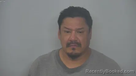 Mugshot of KEVIN MARK ONEHORN booked in Burleigh County, North Dakota on July 10, 2026