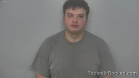 Mugshot of KLAYTON RYAN RAU booked in Burleigh County, North Dakota on March 20, 2026