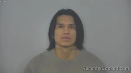 Mugshot of KYLE ALLEN REDTOMAHAWK booked in Burleigh County, North Dakota on March 24, 2026