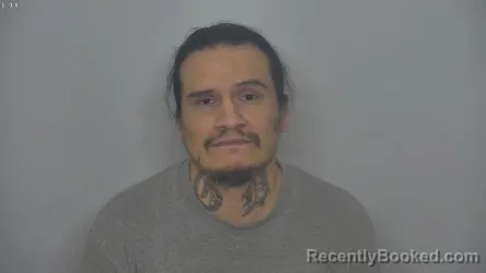 Mugshot of KELLEN EVERAD REDTOMAHAWK booked in Burleigh County, North Dakota on July 7, 2026
