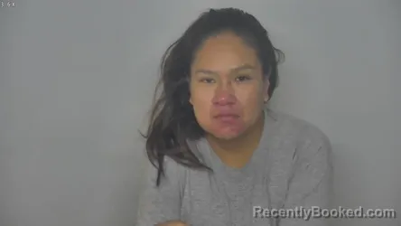 Mugshot of LESLIE JO DOGSKIN booked in Burleigh County, North Dakota on March 17, 2026