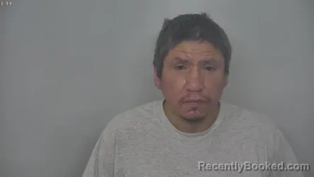 Mugshot of LEHI JAMES DEMARRIAS booked in Burleigh County, North Dakota on March 12, 2026