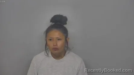 Mugshot of Latisha Abby Follet booked in Burleigh County, North Dakota on September 8, 2026