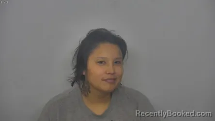 Mugshot of Luwana Rae Twoshields booked in Burleigh County, North Dakota on September 12, 2026