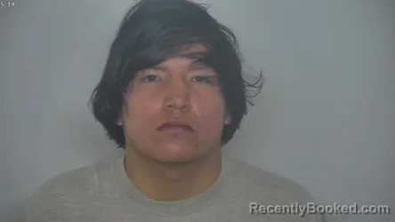 Mugshot of MILES MAKWA BULLBEAR booked in Burleigh County, North Dakota on March 11, 2026