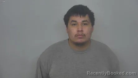 Mugshot of MATTHEW JOSEPHJOHNATHAN FLYINGHORSE booked in Burleigh County, North Dakota on March 9, 2026