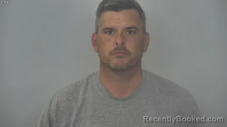Mugshot of MICHAEL BRANDON HERZOG booked in Burleigh County, North Dakota on May 7, 2026