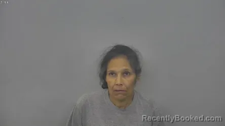 Mugshot of MELISSA MAE POITRA booked in Burleigh County, North Dakota on May 20, 2026