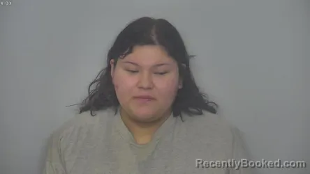 Mugshot of Mya Haleerose Yellseagle booked in Burleigh County, North Dakota on August 24, 2026