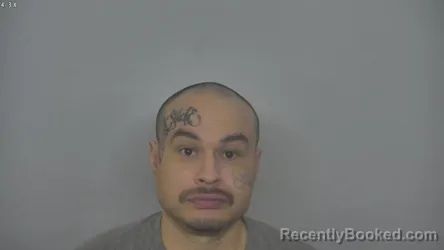 Booking photo from Burleigh County, North Dakota