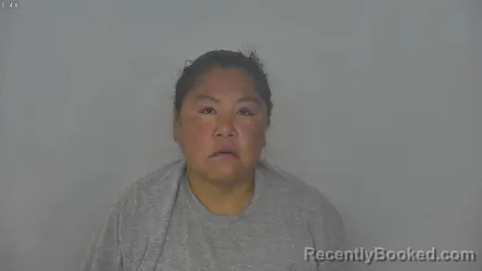 Mugshot of PRISCILLA LYNN BULLBEAR booked in Burleigh County, North Dakota on June 19, 2026
