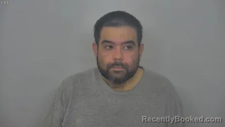 Mugshot of RAMON SANTOS ALANIZ booked in Burleigh County, North Dakota on March 12, 2026