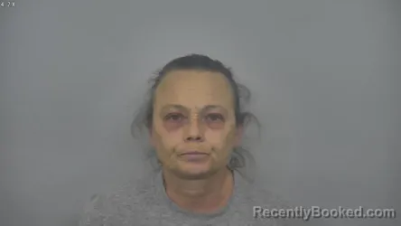 Mugshot of REBECCA MARIE ANDERSON booked in Burleigh County, North Dakota on March 9, 2026