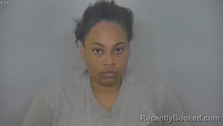 Mugshot of RONEASHA LEANNA CROSS booked in Burleigh County, North Dakota on April 8, 2026