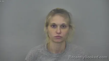 Mugshot of RACHEL RENE GREEN booked in Burleigh County, North Dakota on May 17, 2026