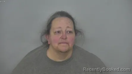 Mugshot of REBECCA ANN MONROE booked in Burleigh County, North Dakota on March 24, 2026