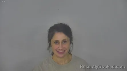 Mugshot of REBEKA ROSE STOFFEL booked in Burleigh County, North Dakota on June 19, 2026