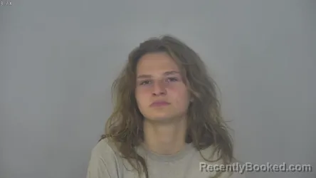 Mugshot of Sophia Nischell Berthiaume booked in Burleigh County, North Dakota on August 19, 2026