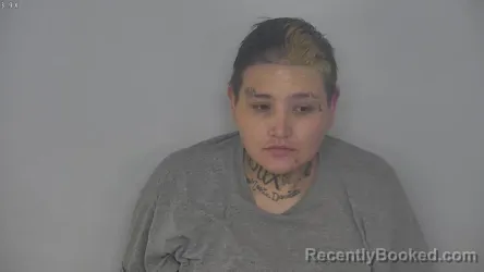 Mugshot of SIERRA SAGE GIROUX booked in Burleigh County, North Dakota on June 10, 2026