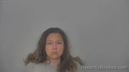 Mugshot of Shayna Marie Glaser booked in Burleigh County, North Dakota on September 10, 2026