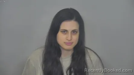 Mugshot of SAVANNAH HOPE KINNEY booked in Burleigh County, North Dakota on March 28, 2026