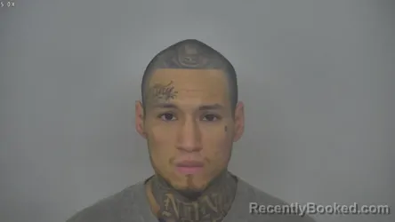 Mugshot of SERGIO ANGEL MIRANDA booked in Burleigh County, North Dakota on April 21, 2026