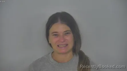 Mugshot of Samantha Leigh Mittlestadt booked in Burleigh County, North Dakota on August 18, 2026