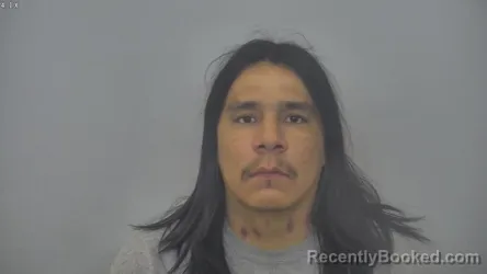 Mugshot of TERRY JOE HOLYELKFACE booked in Burleigh County, North Dakota on May 19, 2026