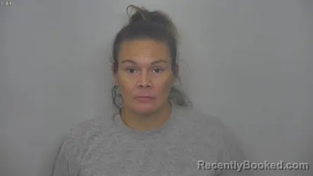 Mugshot of Trisha Lynn Labelle booked in Burleigh County, North Dakota on August 24, 2026
