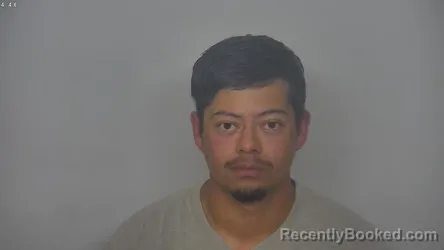 Mugshot of Tomas Bryan Pacheco booked in Burleigh County, North Dakota on August 23, 2026