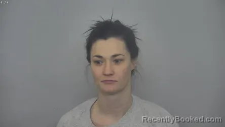 Mugshot of TESSA NOELANI SHAW booked in Burleigh County, North Dakota on March 9, 2026