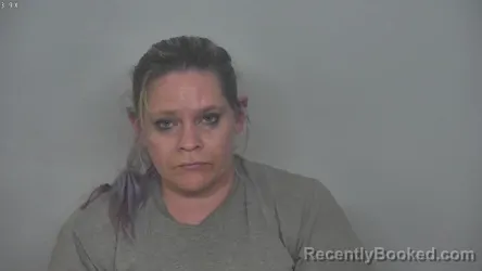 Mugshot of TIFFANY ANN SHARFF booked in Burleigh County, North Dakota on March 30, 2026