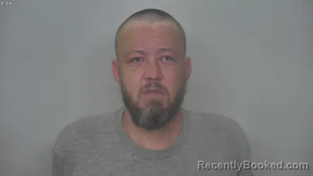 Mugshot of TUCKER NEAL THOMPSON booked in Burleigh County, North Dakota on March 28, 2026