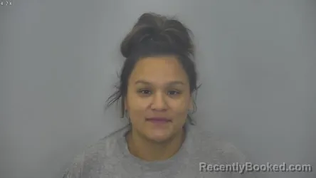 Mugshot of TASHA SAGE USESARROW booked in Burleigh County, North Dakota on May 19, 2026