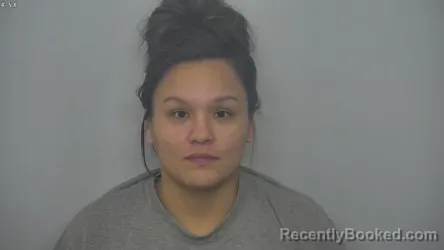 Mugshot of Tasha Sage Usesarrow booked in Burleigh County, North Dakota on August 31, 2026