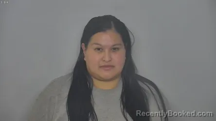 Mugshot of TINA MARIE VASQUEZ booked in Burleigh County, North Dakota on May 6, 2026