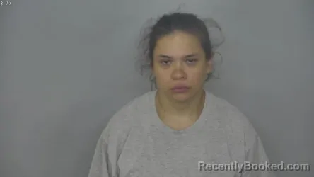 Mugshot of VICTORIA ADDISON RIOS booked in Burleigh County, North Dakota on May 14, 2026