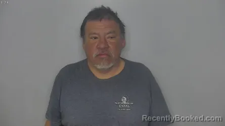 Mugshot of WARREN GAVIN WHITELIGHTNING booked in Burleigh County, North Dakota on March 29, 2026