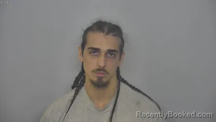 Mugshot of XAVIER RYAN CADOTTE booked in Burleigh County, North Dakota on March 27, 2026