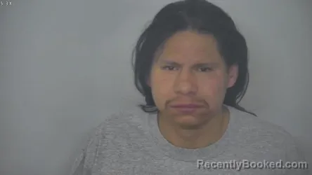 Mugshot of YOUNGEAGLE CALLOUSLEG booked in Burleigh County, North Dakota on March 16, 2026