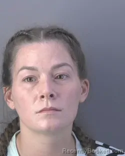 Mugshot of Meghan Mary Golemme booked in Hendry County, Florida on August 25, 2026