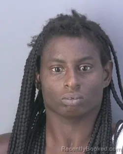 Mugshot of SHENIYA IASIA RAY booked in Hendry County, Florida on July 1, 2026