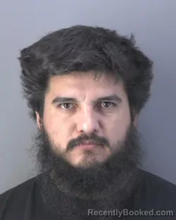 Mugshot of Osbaldo Adrian Gutierrez booked in Hendry County, Florida on August 12, 2026
