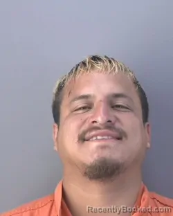 Mugshot of Edgar Eduardo Santana booked in Hendry County, Florida on August 3, 2026