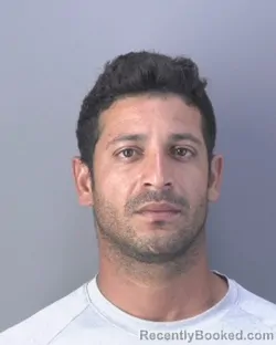 Mugshot of DARIEL CABRERA SANTANA booked in Hendry County, Florida on April 27, 2026