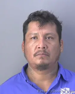 Mugshot of Gabriel Sequera Garcia booked in Hendry County, Florida on October 12, 2026