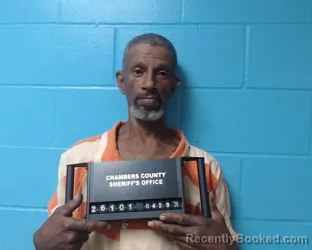 Mugshot of Lawrence Donald Green booked in Chambers County, Texas on April 29, 2026